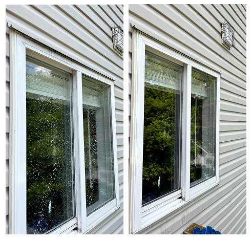 Window Cleaning Service Before & After